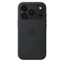 Coque silicone Apple MagSafe pour iPhone 18 Pro - Noir