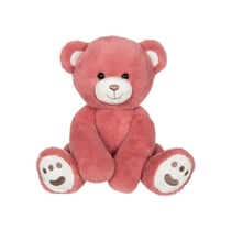 GIPSY TOYS Ourson Câlin Rose 25 cm – Peluche douce