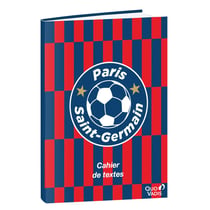CAHIER DE TEXTES FR PSG - 15x21 cm - Journalier