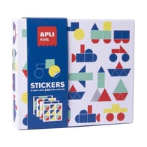 Apli Agipa - Kit créatif enfant Gommettes Géometriques Véhicules
