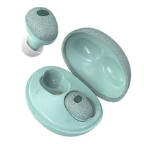 Ecouteurs Bluetooth 5D Son Immersif Avec Boîtier De Charge Magnétique Rose Vert YONIS