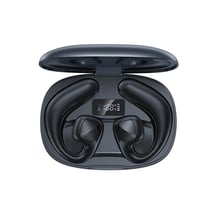 Ecouteurs Bluetooth Air Conduction Sans Fil Khaki Longue Autonomie IPX4 Noir YONIS