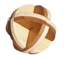 Casse-tête bambou Balle 3 disques - Fridolin