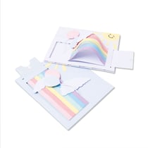 Gabarit de découpe pour machine - Sizzix - Thinlits Die Set 13 pièces Rainbow Slider Card