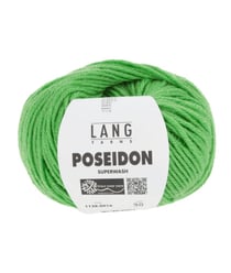 Pelote de laine Vierge Poseidon - Lang Yarns 16 Vert