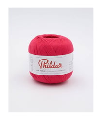 Cotons à Crocheter PHIL PERLE 5 - Phildar Framboise Rose
