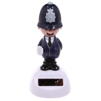 Figurine - Policier anglais - Humour - Décoration - 10 cm hauteur