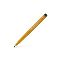 Lot de 10 feutres Pitt Artist Pen pointe pinceau - FABER-CASTELL - vert doré