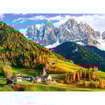 Puzzle montagne : les dolomites 2000 pieces - collection paysage d'italie