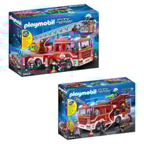 City Action - Set de 2 Boîtes Playmobil sur le thème des pompiers