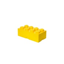 Brique de rangement LEGO 8 tenons jaune