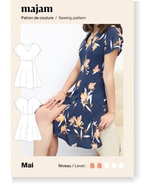 Patron couture Robe - Mai
