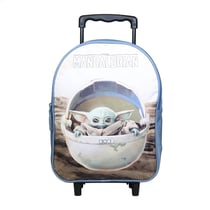 Sac à dos à roulettes 31 cm Disney Star Wars / The Mandalorian Baby Yoda Beige - BAGTROTTER