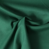 Tissu Gabardine extensible Bambou recyclé Aelys uni Vert emeraude