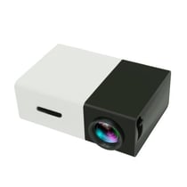 Videoprojecteur LED Portable Mini Home Theater Avec Télécommande 400 Lumens Noir YONIS