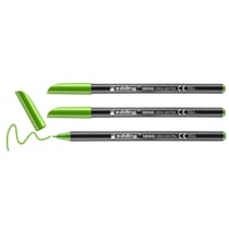 Lot de 3 feutres de coloriage pointe fine 1 mm - EDDING - 1200 vert clair