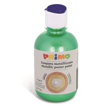 Flacon Gouache Ready-Mix Mettalic 300 ml Bouchon Flux Control Vert brillant 610 PRIMO