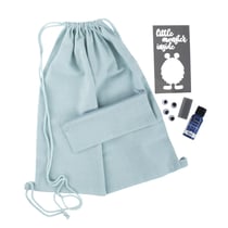 Kit: Sac de sport Kit Monstre, 38x42cm+21x8cm, boîte 1 Set