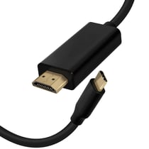 Câble USB-C vers HDMI Adaptateur video universel 2m - Noir