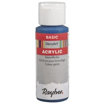 Peinture Acrylic, flacon 59 ml, bleu azur