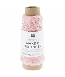 Fil complément Creative make it Perlchen - Rico Design 02 Quartz rose
