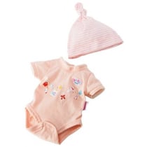 Body imprime + bonnet raye poupon 43 cm baby born - zapf creation (01)