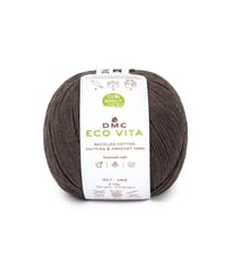 Fil de coton recyclé ECO VITA pour tricot et crochet - 100GR - DMC 11 Chêne