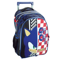 Sac à Dos à Roulettes Sonic Classic Let's Go 46 CM - Trolley Haut de Gamme