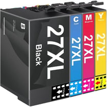 Pack de Cartouches Compatibles EPSON 27 XL pour Imprimantes WorkForce