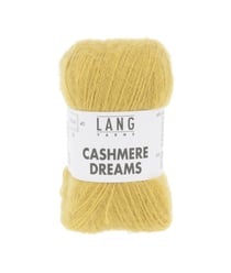 Pelote exceptionnelle Cachemire et Soie CASHMERE DREAMS - 25GR - Lang Yarns 0050 Jaune