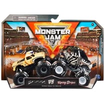 Véhicule die-cast - Monster Jam - 1:64 - Pack de 2 - Mixte - 3 ans et plus