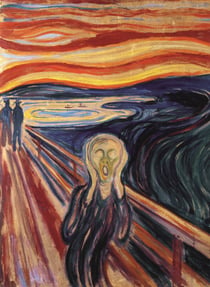 Puzzle 200 pièces - Puzzle en Bois - Edvard Munch - Trefl