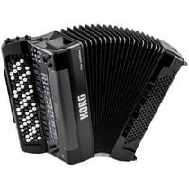 Accordéon numérique Korg Fisa Suprema - Clavier boutons - Noir - 10,3 kg