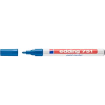 Lot de 10 Marqueurs Peinture 751 Bleu 1-2 mm EDDING