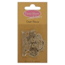 Tampon transparent fizzy moon fleurs