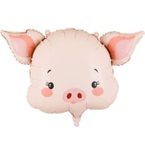 Ballon Aluminium Cochon   61 cm