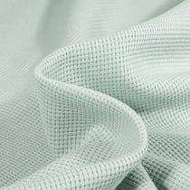 Tissu Jersey Nid d'abeille uni Vert menthe clair