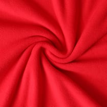Tissu Polaire doux Grand Froid Rouge