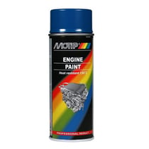 Spray de peinture moteur - bleu - Motip
