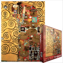 Puzzle 1000 pièces - L'Accomplissement - Gustav Klimt - Eurographics