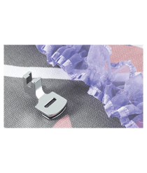 Pied de biche Brother fronceur F012N - Brother Gris