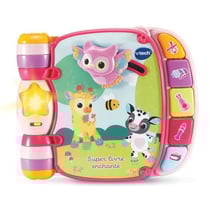 Vtech - Super Livre Enchanté Des Baby Loulous - Rose Vtech Baby