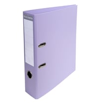 Classeur à levier PVC A4 dos de 70mm. - Lilas - x 10 - Exacompta