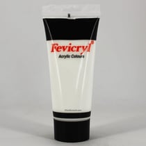 Peinture Acrylique en tube blanc de titane 200ml - Amt