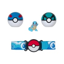 Pokémon - Ensemble pour ceinture Clip'n'Go Super Ball, Filet Ball & Carapuce