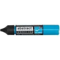 Marqueur peinture acrylique Abstract Liner Sennelier bleu azur