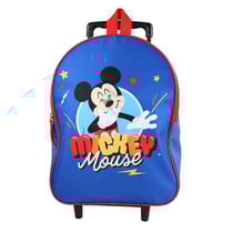 Sac à dos à roulettes Mickey Bleu - Bagtrotter
