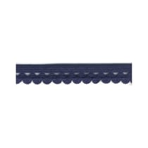 Bobine 25m élastique lingerie 12mm Bleu marine 12mm
