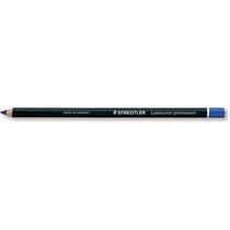 Crayon - permanent - Bleu - Tous supports - Staedtler - LumoColor Glasochrom