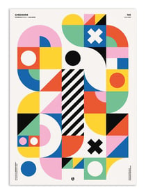 Affiche 50 x 70 cm -  Checkers - Posterlad